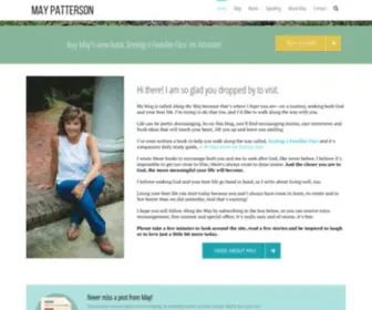 Maypatterson.com(May's) Screenshot