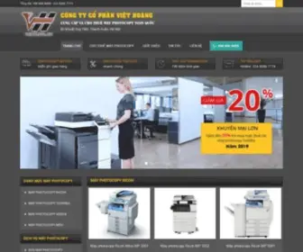 Mayphotocopyhn.com(Tổng kho bán máy photocopy Việt Hoàng) Screenshot