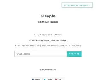 Maypie.com(Maypie) Screenshot