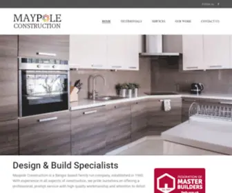 Maypoleconstruction.com(Maypole Construction) Screenshot