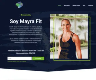 Mayrafit.com(Mayra Fit) Screenshot