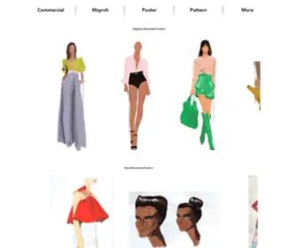 Mayrch.com(Fashion Sketch) Screenshot