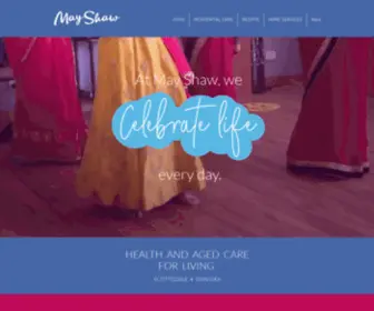 Mayshaw.org.au(May Shaw Health and Aged Care for Living) Screenshot