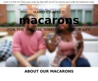Maysmacarons.com(Reconnect Your Domain) Screenshot