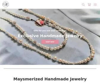 Maysmerized.com(Lovely Handmade Bracelets) Screenshot