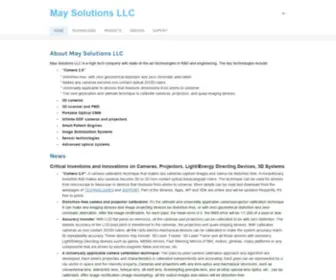 Maysolutionsllc.com(May Solutions LLC) Screenshot