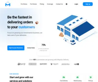 Maystro-Delivery.com(For Stores) Screenshot
