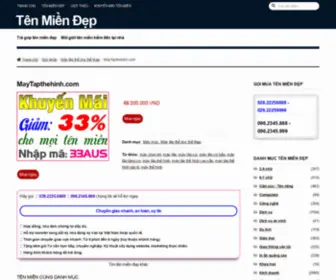 Maytapthehinh.com(Dụng) Screenshot