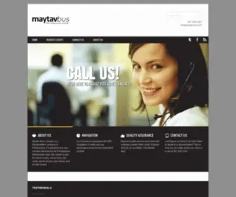 MaytavBus.com(MaytavBus) Screenshot
