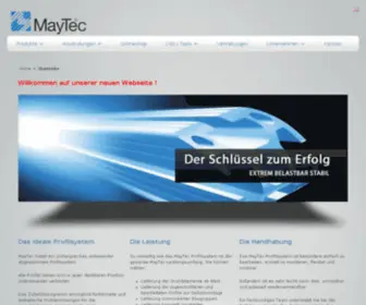 Maytec.de(Startseite) Screenshot