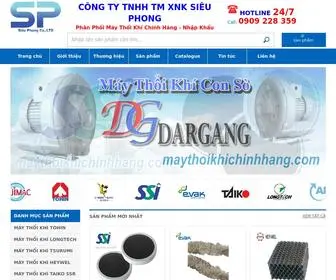 Maythoikhichinhhang.com(Máy thổi khí chính hãng) Screenshot