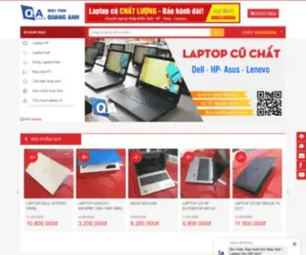 Maytinhquanganh.com(Laptop cũ Hải Phòng) Screenshot