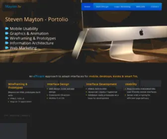 Mayton.tv(Responsive Web Design) Screenshot
