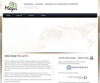 Mayvi.com(Business Development) Screenshot