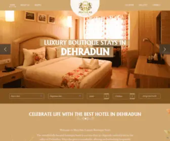 Mayvilas.com(Best Hotels in Dehradun) Screenshot