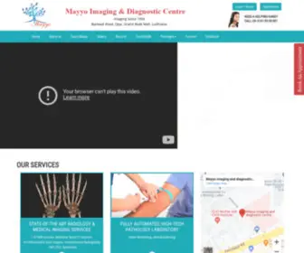 Mayyoimaging.com(Best diagnostic centre) Screenshot