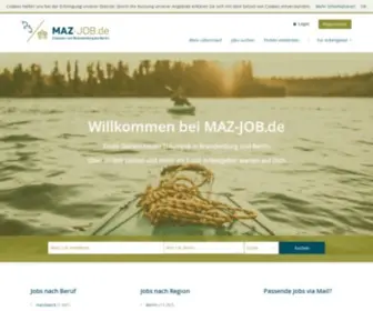 Maz-Job.de(Jobbörse) Screenshot