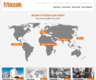 Mazak.com(Mazak) Screenshot