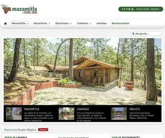 Mazamitla.com.mx(MAZAMITLA ®) Screenshot