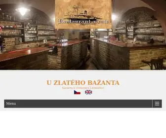 Mazanec.cz(Kavárna a restaurace Litoměřice) Screenshot