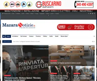 Mazaranotizie.it(Mazara Notizie) Screenshot