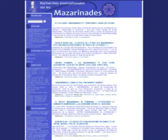 Mazarinades.org(Projet Mazarinades) Screenshot