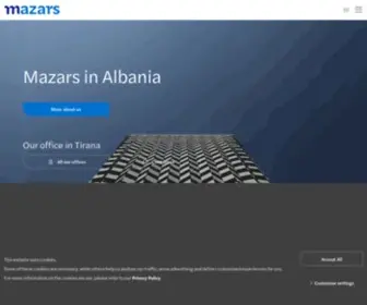 Mazars.al(Albania) Screenshot