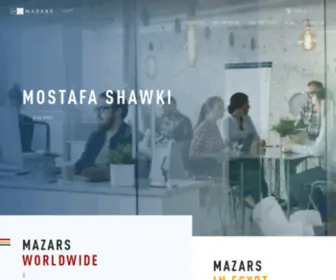 Mazars.com.eg(Mazars Mazars in Egypt) Screenshot