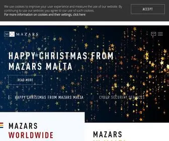 Mazars.com.mt(Mazars in Malta) Screenshot