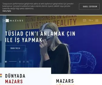 Mazars.com.tr(Türkiye) Screenshot