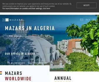 Mazars.dz(Algeria) Screenshot