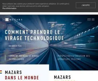 Mazars.ma(Mazars Mazars au Maroc) Screenshot