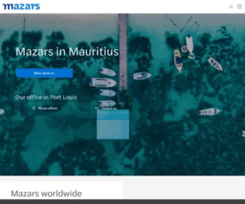 Mazars.mu(Mauritius) Screenshot