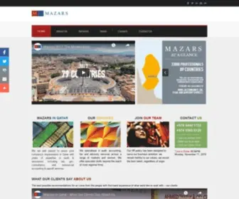 Mazarsqatar.com(MAZARS AHMED TAWFIK & CO) Screenshot