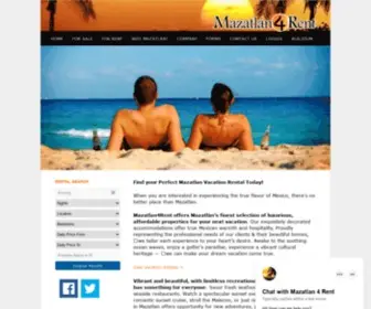 Mazatlan4Rent.com(Mazatlan Vacation Rentals) Screenshot