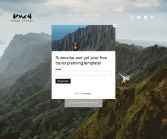 Mazatravel.com(Maza Travel) Screenshot