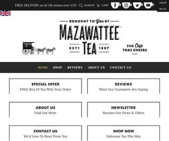 Mazawattee-Tea.com(Buy Tea Online) Screenshot