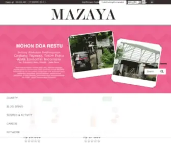 Mazaya.co.id(Dermalogy Mazaya Kosmetik Halal Indonesia) Screenshot