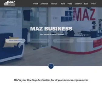 Mazbusiness.com(MAZ Business) Screenshot