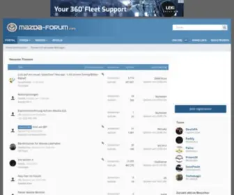 Mazda-Forum.info(Portal) Screenshot
