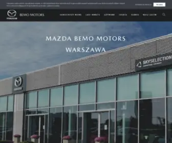 Mazda-Warszawa-Bemomotors.pl Screenshot