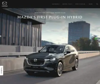 Mazda.com.au Screenshot