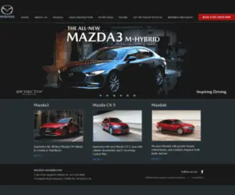 Mazda.com.sg(Mazda Official Site) Screenshot