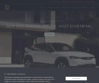 Mazda.dk(Udforsk vores stilfulde og prisbelønnede biler) Screenshot