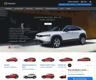 Mazda.is(Mazda á Íslandi) Screenshot