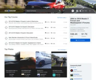 Mazda3Revolution.com(2004 to 2020 Mazda 3 Forum and Mazdaspeed 3 Forums) Screenshot
