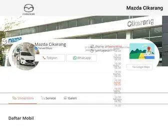 Mazdacikarang.co.id Screenshot