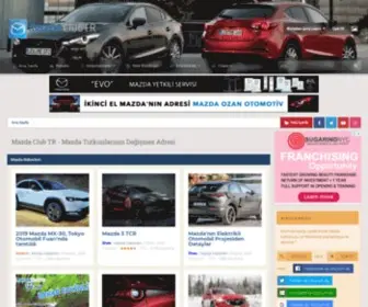 Mazdaclubtr.com(Mazda Tutkunlarının Değişmez Adresi) Screenshot