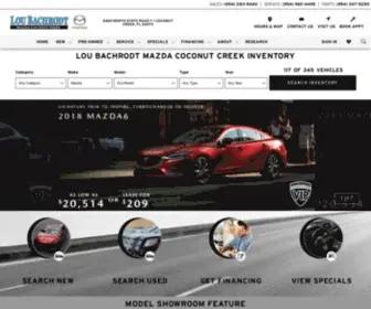 Mazdacoconutcreek.com Screenshot