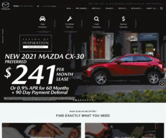 Mazdafwb.com(Mazda of Fort Walton Beach) Screenshot